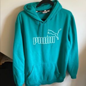 Puma Men's Teal Hoodie XL